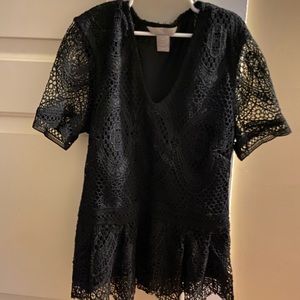 Lace Black Top H&M